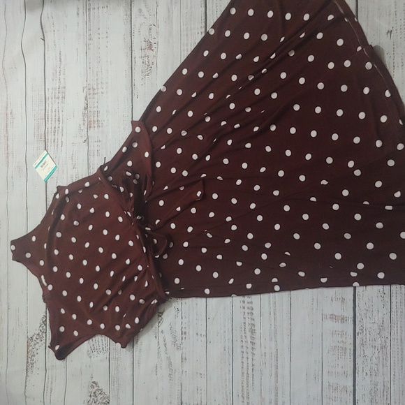 Anne Klein Dresses & Skirts - ANNE KLEIN NWT POLKA DOT MIDI DRESS